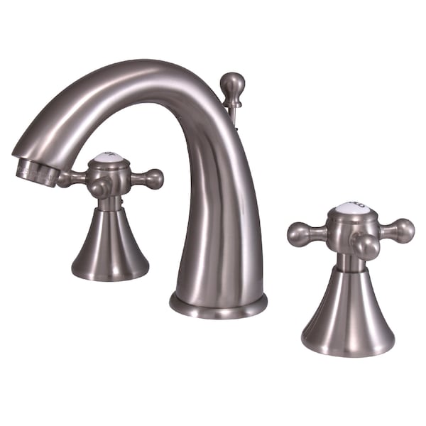 8" Widespread Bathroom Faucet, Brushed Nickel